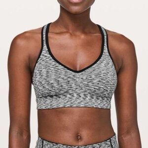 ✨Lululemon Speed Up Heather Grey Sz 4 Bra✨